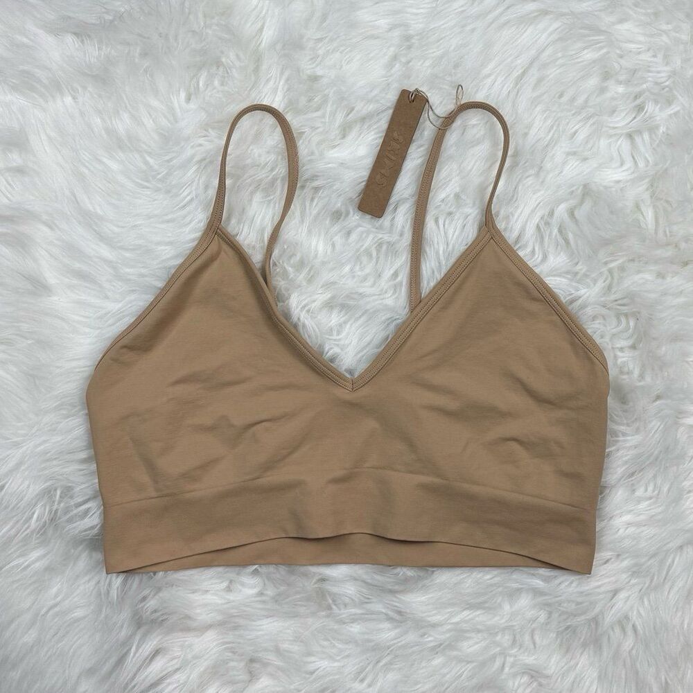 Skims Soft Smoothing Seamless Bralette Clay Size 3X